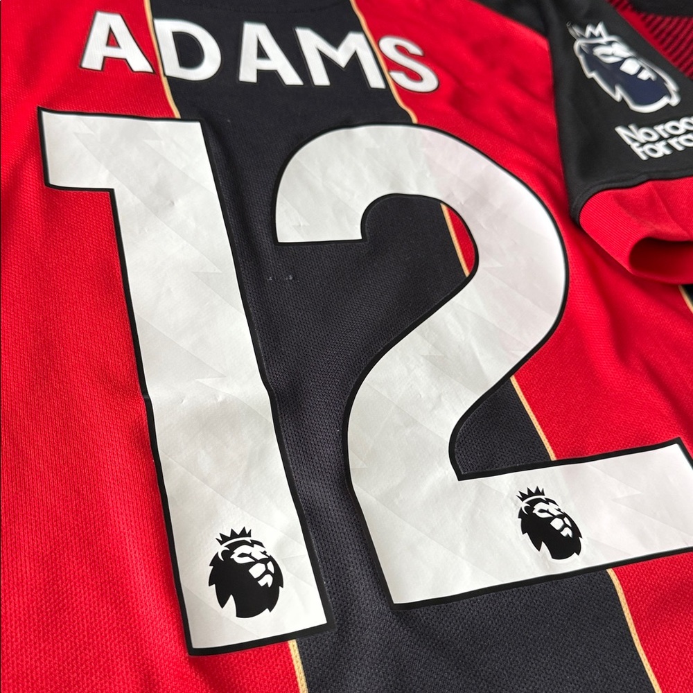 AFC Bournemouth #12 Tyler Adams 2024-25 Umbro Home Premier League Jersey - Picture 8 of 9